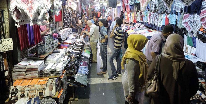 In this undated photo, shoppers are seen in Amman’s downtown. “White Friday” starts on Wednesday and will last for four days (JT file photo) 